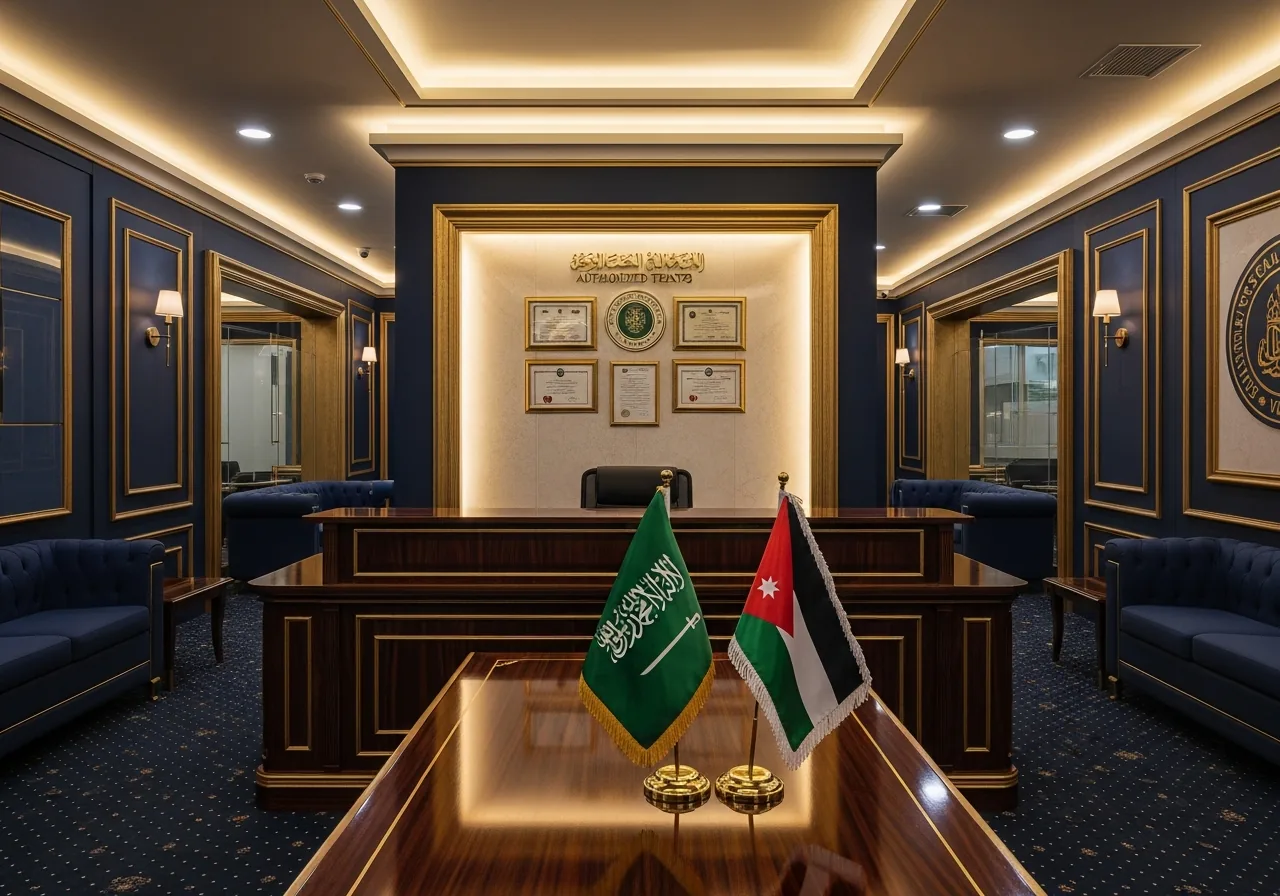 مكتب معتمد من السفارة السعودية